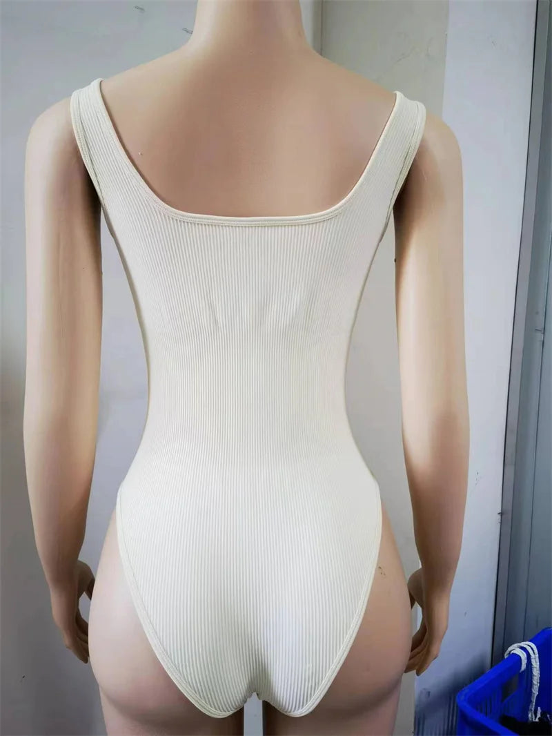 Sleeveless Bodycon Jumpsuit